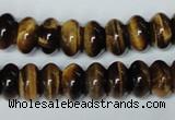 CTE196 15.5 inches 7*12mm rondelle yellow tiger eye gemstone beads