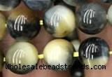 CTE2017 15.5 inches 10mm round golden & blue tiger eye beads wholesale