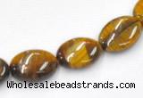 CTE21 15.5 inches oval 15*20mm yellow tiger eye beads Wholesale