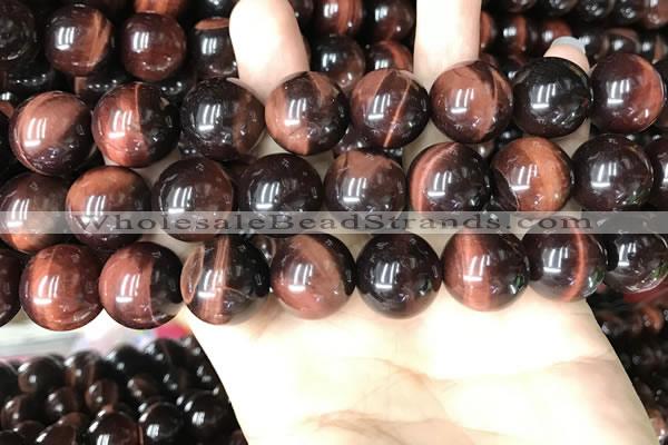 CTE2175 15.5 inches 18mm round red tiger eye beads wholesale