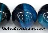 CTE2428 15 inches 14mm round blue tiger eye beads