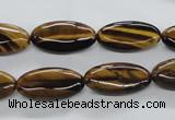 CTE305 15.5 inches 10*20mm marquise yellow tiger eye gemstone beads