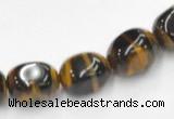 CTE33 15.5 inches 10*14mm freeform blue tiger eye beads wholesale