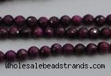 CTE471 15.5 inches 6mm faceted round red tiger eye beads wholesale