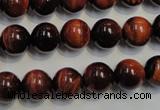 CTE85 15.5 inches 10mm round red tiger eye gemstone beads