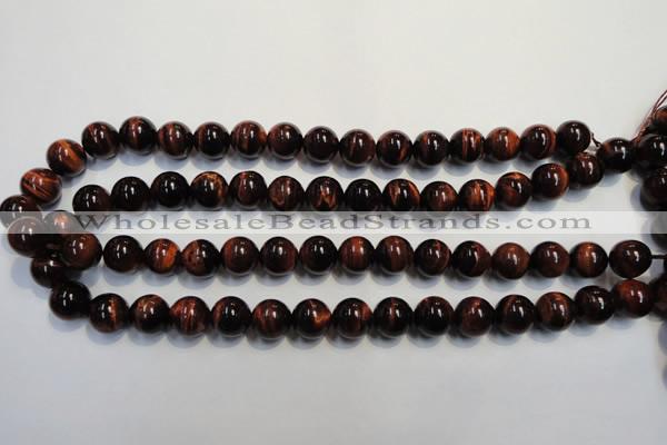 CTE86 15.5 inches 12mm round red tiger eye gemstone beads