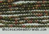 CTG104 15.5 inches 2mm round tiny unakite gemstone beads wholesale