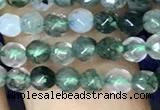 CTG1115 15.5 inches 3mm faceted round tiny moss agate beads