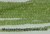 CTG119 15.5 inches 2mm round tiny peridot gemstone beads wholesale