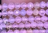 CTG1300 15.5 inches 2mm faceted round morganite gemstone beads