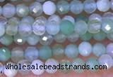 CTG1311 15.5 inches 2mm faceted round Australia chrysoprase beads