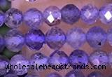 CTG1331 15.5 inches 4mm faceted round iolite beads wholesale