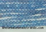 CTG137 15.5 inches 3mm round tiny blue agate beads wholesale