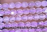 CTG1404 15.5 inches 2mm faceted round lavender amethyst beads wholesale