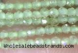 CTG1412 15.5 inches 2mm faceted round peridot beads wholesale