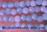 CTG1422 15.5 inches 2mm faceted round amazonite beads wholesale