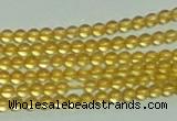 CTG146 15.5 inches 3mm round tiny citrine gemstone beads wholesale