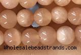 CTG1583 15.5 inches 4mm round moonstone gemstone beads wholesale