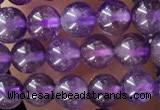 CTG1584 15.5 inches 4mm round amethyst gemstone beads wholesale