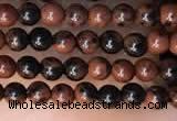 CTG2004 15 inches 2mm,3mm mahogany obsidian beads wholesale