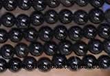 CTG2060 15 inches 2mm,3mm black agate gemstone beads