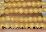 CTG2074 15 inches 2mm,3mm yellow jade gemstone beads