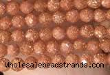 CTG2136 15 inches 2mm,3mm faceted round goldstone beads