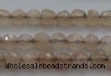 CTG218 15.5 inches 3mm faceted round tiny moonstone beads