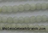 CTG256 15.5 inches 3mm round tiny white moonstone beads