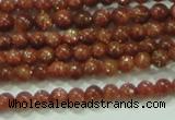 CTG40 15.5 inches 2mm round tiny goldstone beads wholesale