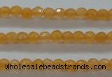 CTG407 15.5 inches 2mm faceted round tiny dyed candy jade beads