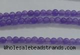 CTG433 15.5 inches 2mm round tiny dyed candy jade beads wholesale