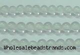 CTG44 15.5 inches 2mm round tiny white crystal beads wholesale