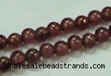 CTG54 15.5 inches 2mm round grade A tiny garnet beads wholesale