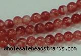 CTG59 15.5 inches 2mm round tiny dyed white jade beads wholesale