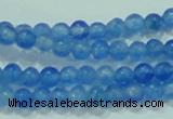 CTG62 15.5 inches 2mm round tiny dyed white jade beads wholesale