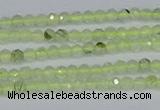 CTG631 15.5 inches 2mm faceted round prehnite gemstone beads