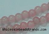 CTG70 15.5 inches 3mm round tiny dyed white jade beads wholesale