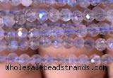 CTG701 15.5 inches 3mm faceted round tiny labradorite beads