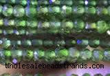 CTG747 15.5 inches 2mm faceted round tiny diopside beads