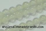 CTG79 15.5 inches 3mm round tiny white chalcedony beads wholesale