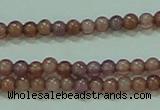 CTG89 15.5 inches 1.5mm round grade B tiny garnet beads wholesale