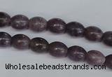 CTO230 15.5 inches 8*10mm rice tourmaline gemstone beads