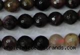 CTO462 15.5 inches 7mm faceted round natural tourmaline gemstone beads