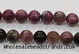 CTO64 15.5 inches 9mm round natural tourmaline gemstone beads