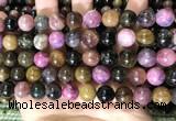 CTO689 15.5 inches 11mm round tourmaline beads wholesale