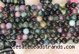 CTO696 15.5 inches 6mm round tourmaline gemstone beads