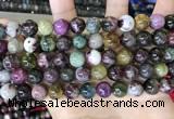 CTO698 15.5 inches 10mm round tourmaline gemstone beads