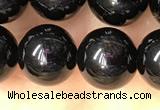 CTO703 15.5 inches 10mm round black tourmaline beads wholesale