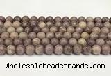 CTO721 15.5 inches 8mm round Chinese tourmaline beads